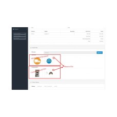 Upload files in Order History customer and admin